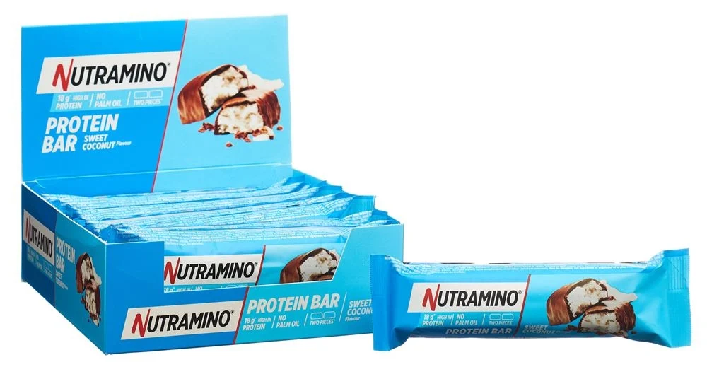 NUTRAMINO Proteinbar Cocco dolce 12 x 55 g