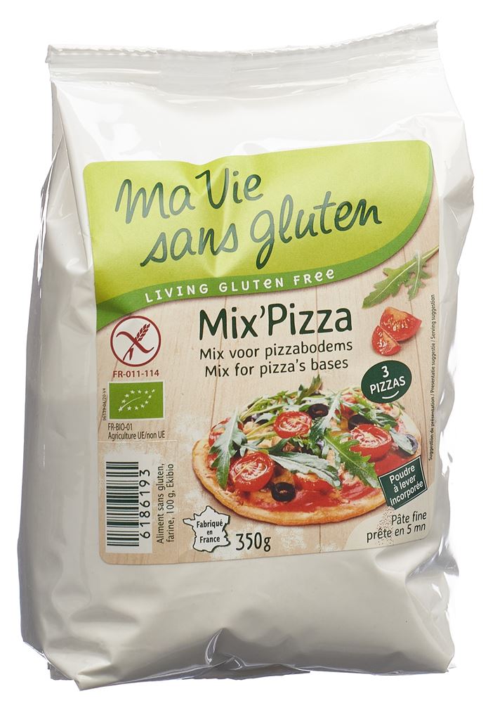 MA VIE S GLUT miscela di farina per pizza Btl 350g