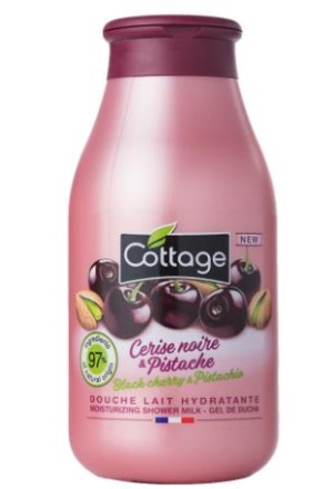 COTTAGE Latte doccia Ciliegia nera e pistacchio Fl 250ml