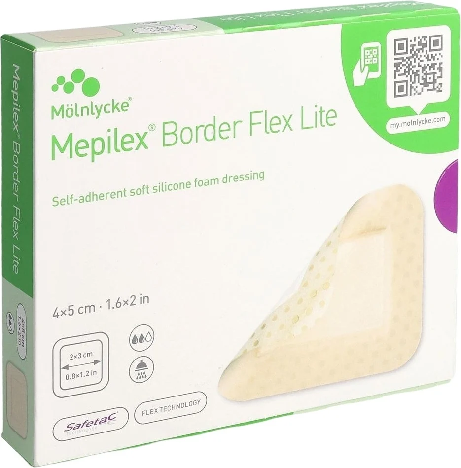Mepilex Border Flex Lite 4x5cm (nuovo) 10 pezzi