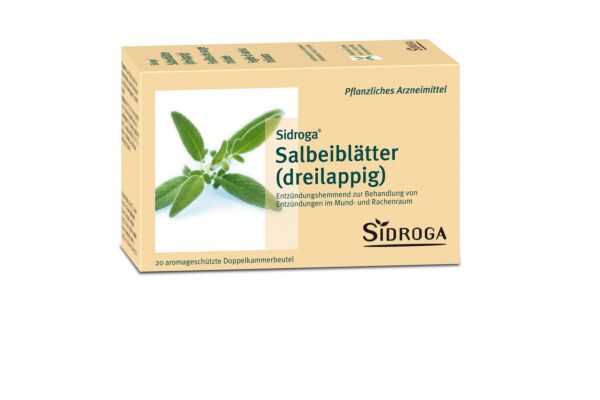 Sidroga Foglie di salvia 20 Btl 1g