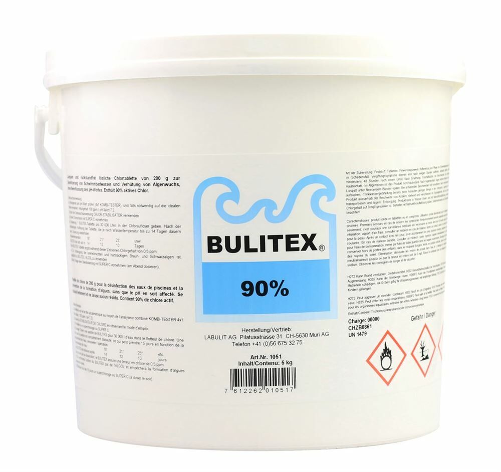 Compresse di cloro BULITEX 5 kg