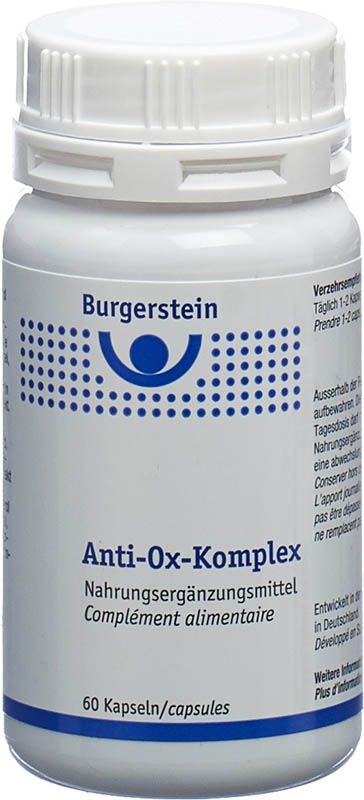 BURGERSTEIN Complesso Anti-Ox Capsule 60 Capsule