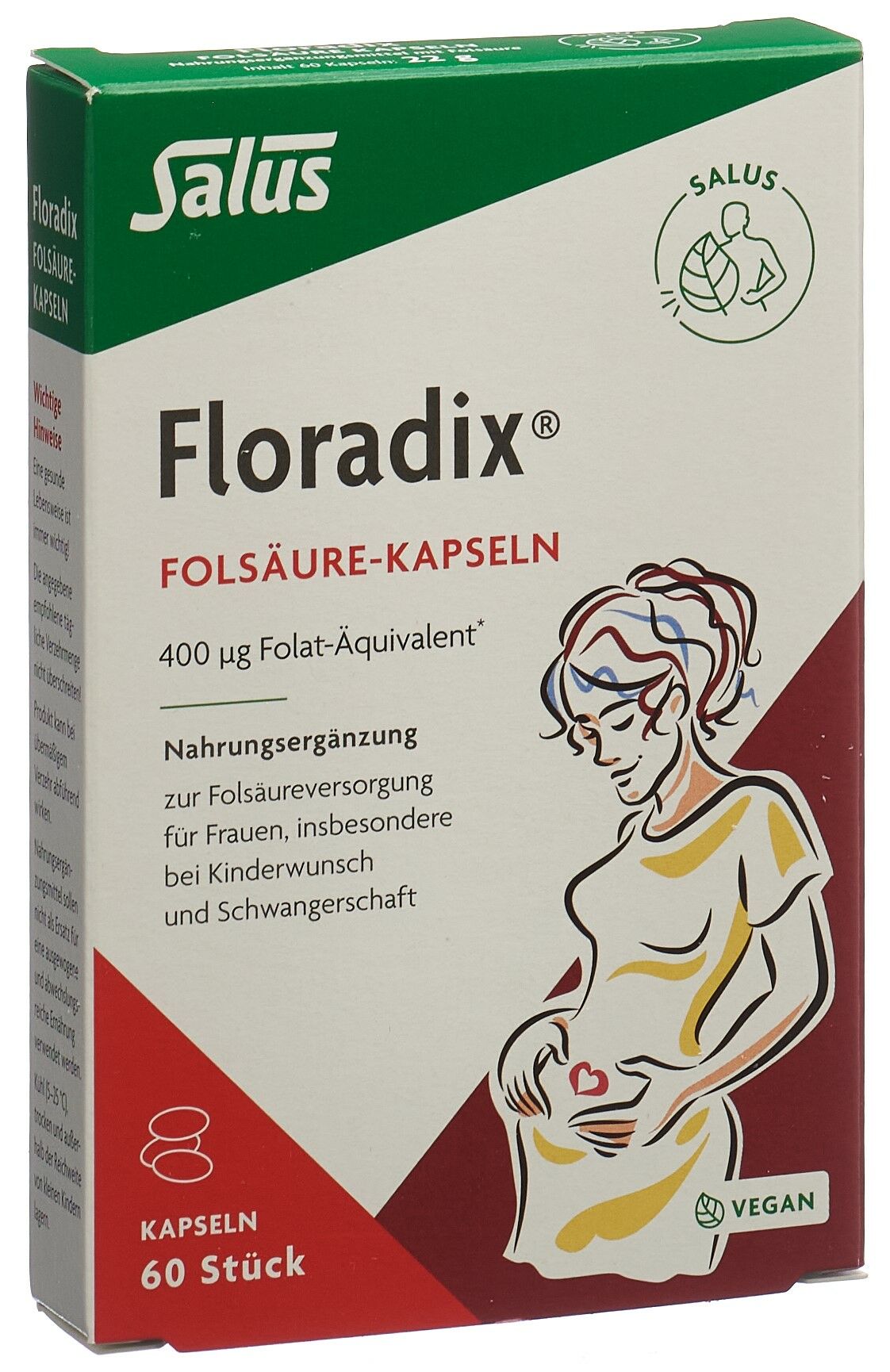 Floradix Acido folico Capsule 60 Capsule