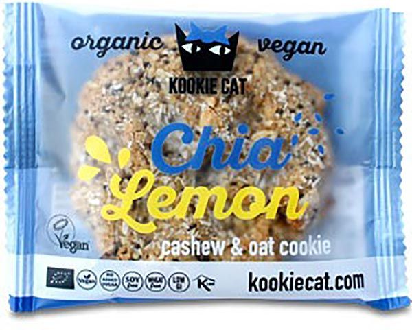 KOOKIE CAT Biscotto al limone e chia 50g
