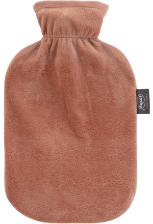 FASHY borsa dell'acqua calda 2l in pile marrone