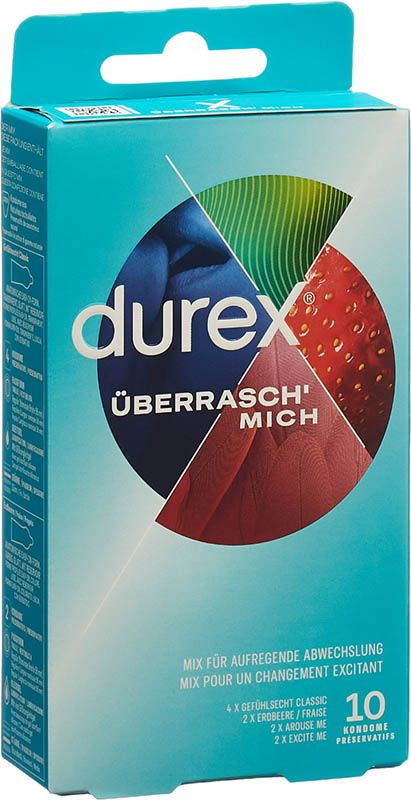 Preservativo Durex Surprise me 10 pezzi