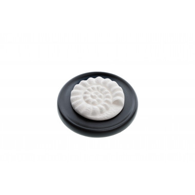 Set di pietre aromatiche Aromalife con spirale e piattino nero
