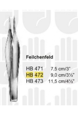 BUTSCH pinzetta per schegge campo 9cm