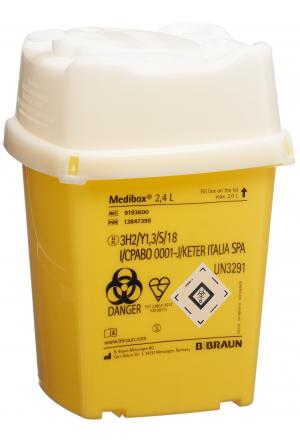 Raccoglitore di cannule Medibox 2,4l