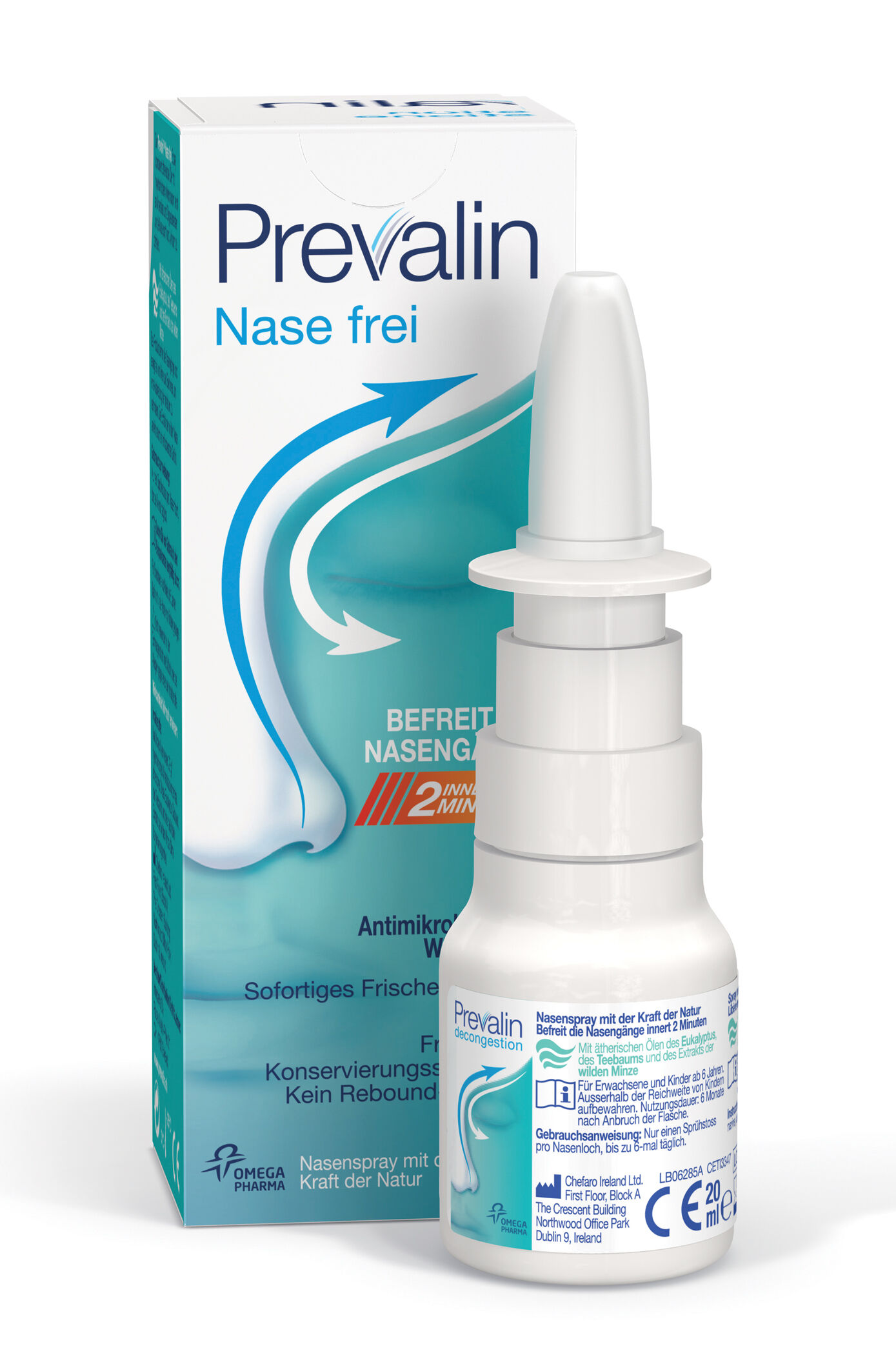 Prevalin spray nasale senza naso 20ml