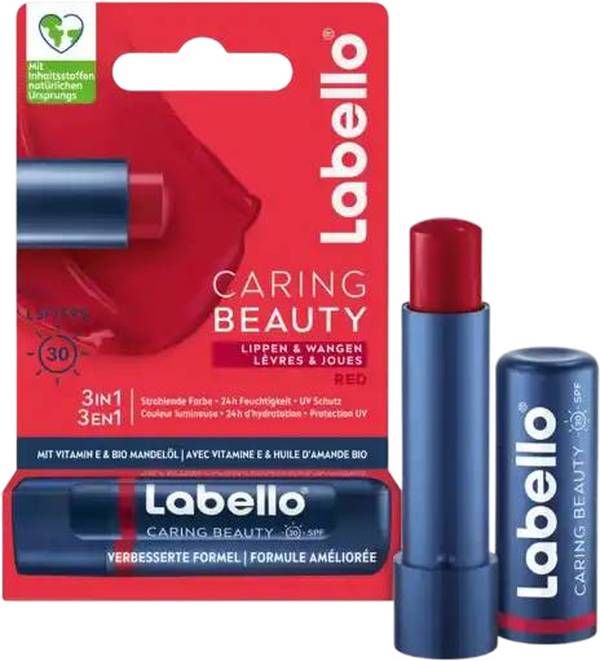LABELLO Caring Beauty Red (nuovo) Stick 4,8 g
