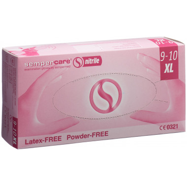 Sempercare Handschuhe Nitril XL puderfrei unsteril 90 Stück