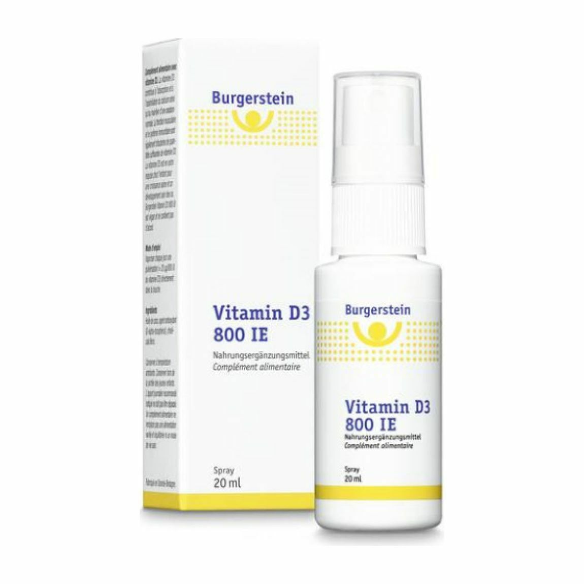 BURGERSTEIN Vitamina D3 800 UI Spray 20ml