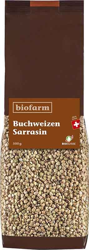 BIOFARM Grano saraceno in grani Bud CH Btl 500g