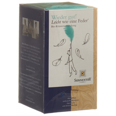 Sonnentor Tè leggero come una piuma BIO Btl 18 pezzi