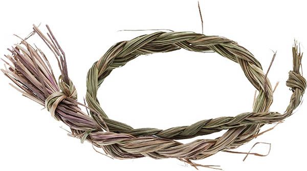 Aromalife incenso 70-80cm treccia di erba dolce
