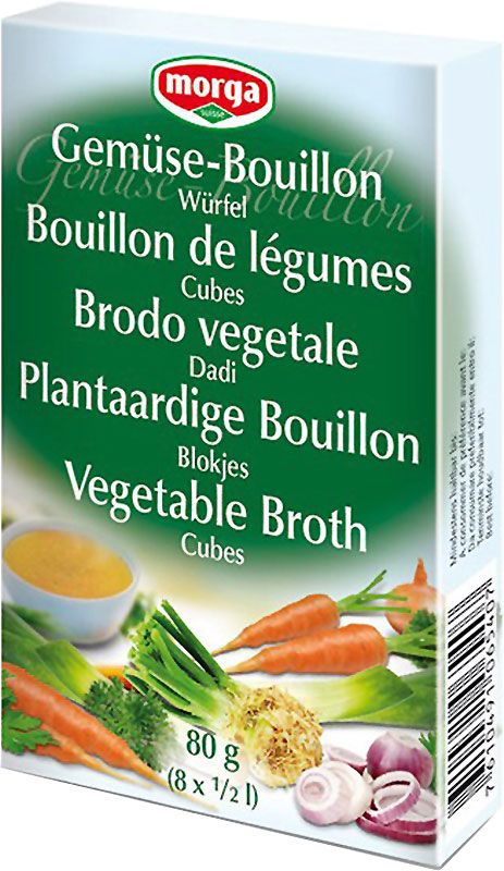 Brodo vegetale Morga 8 pezzi