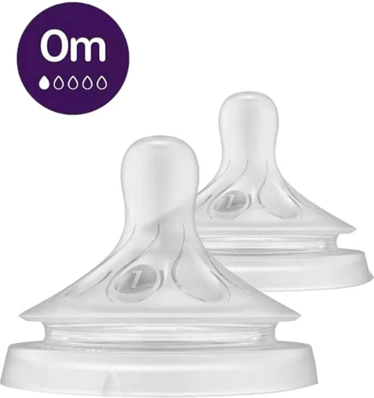 PHILIPS AVENT Tettarella a risposta naturale Gr1 0M+ 2 pezzi