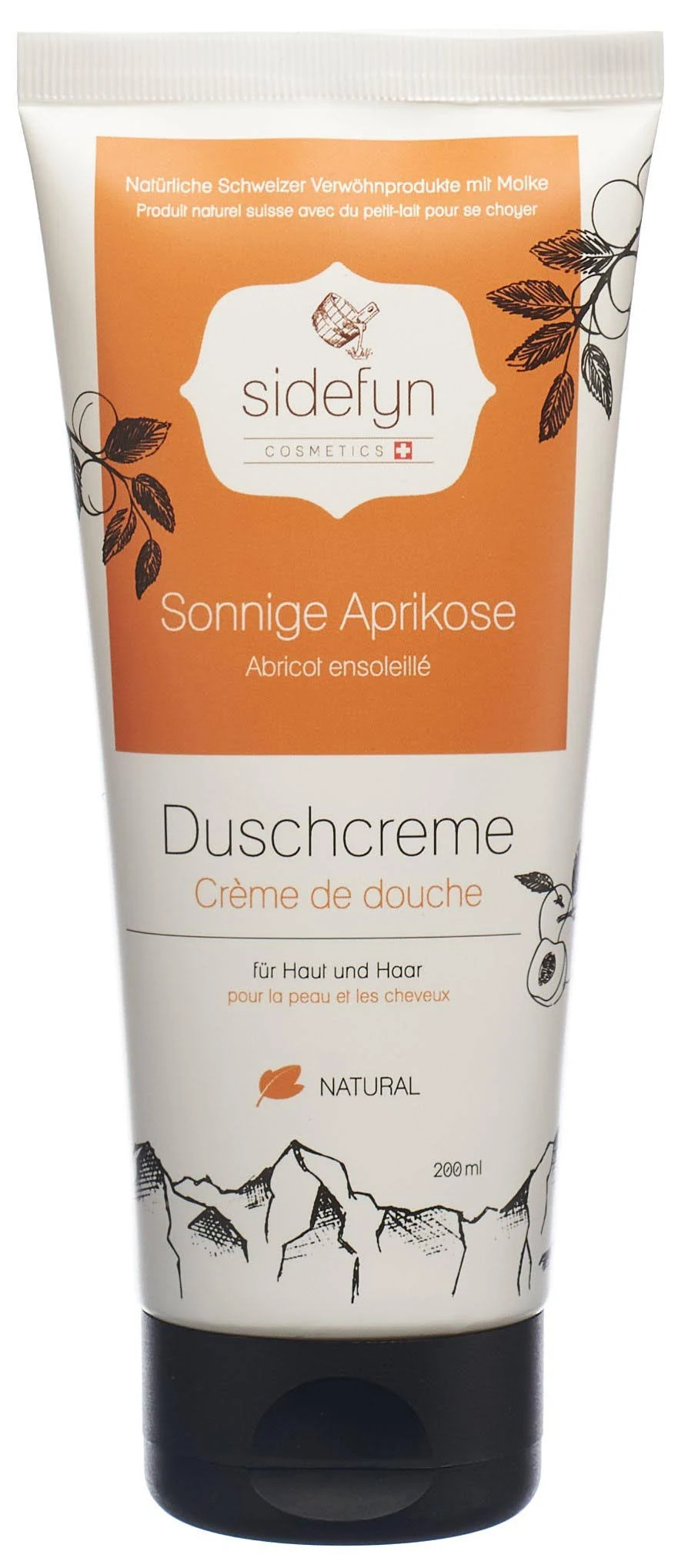 SIDEFYN crema doccia sunny apricot 200ml