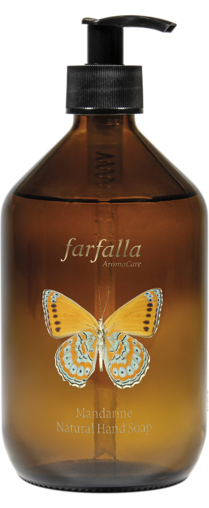 FARFALLA Sapone per le mani al mandarino naturale 500ml