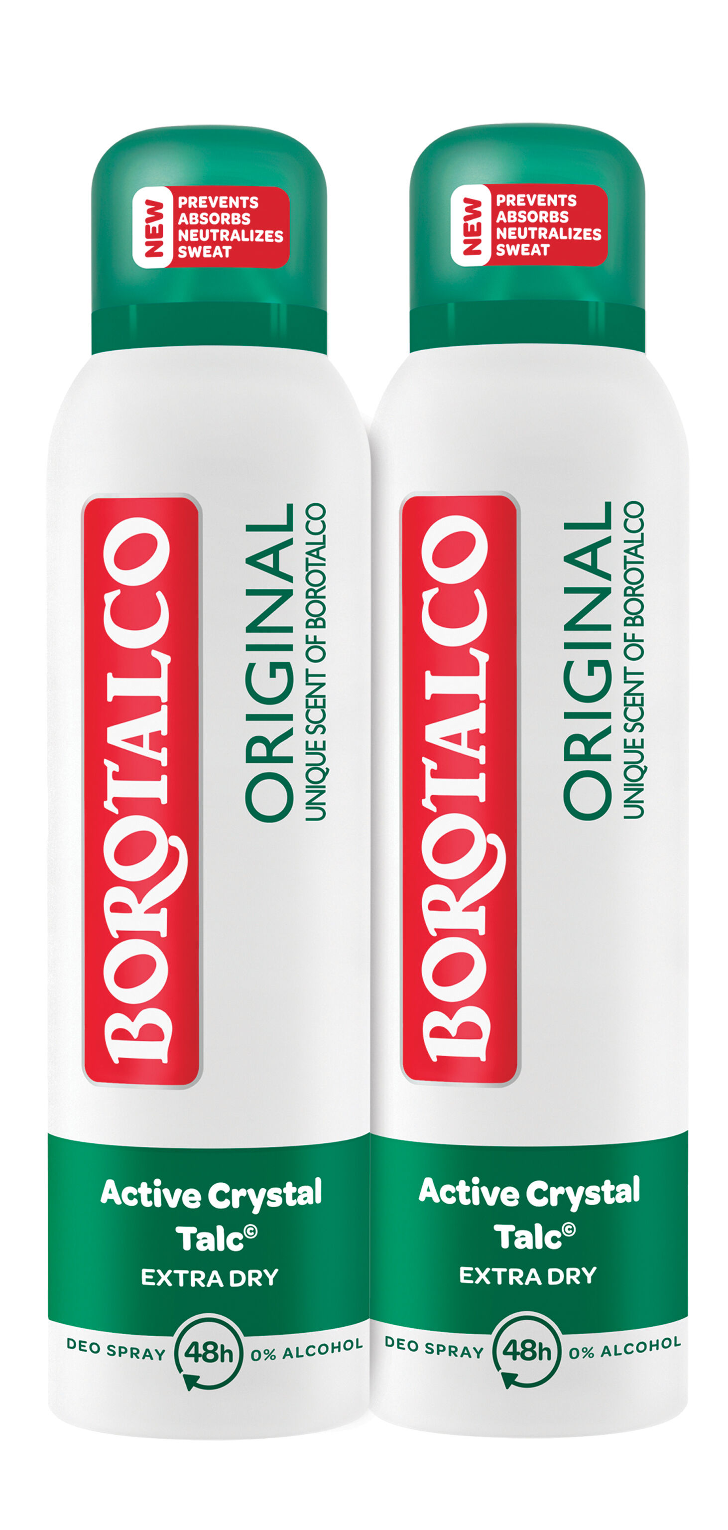 BOROTALCO Deo Spray Originale 2 x 150ml