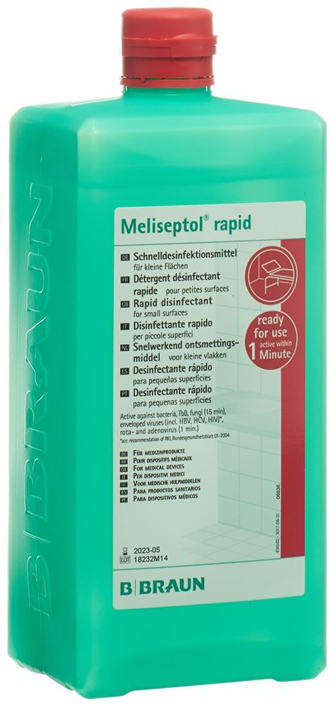 Meliseptol rapido Ovalfl 1000ml