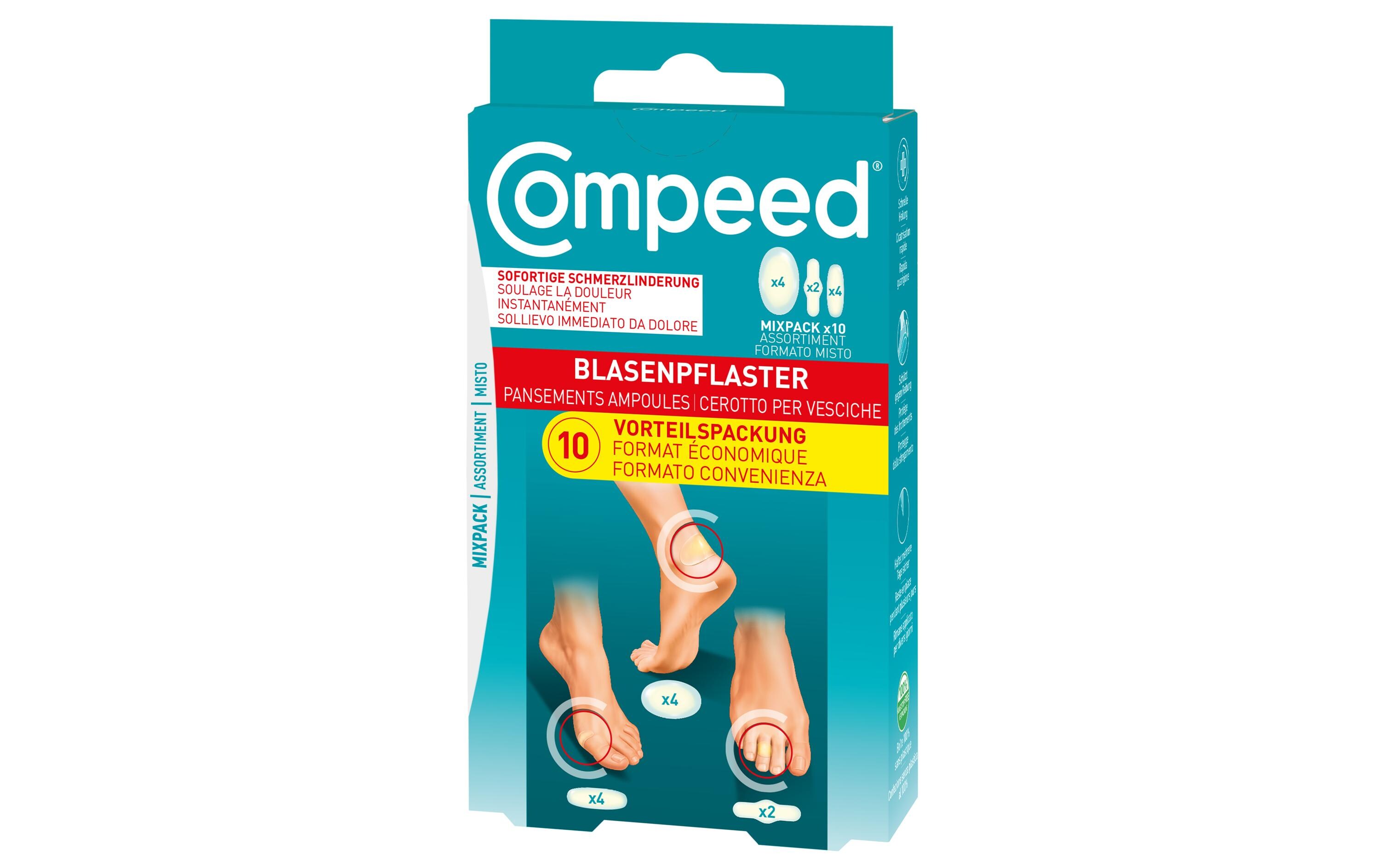 Compeed® Cerotti per vesciche Mix 10 pezzi