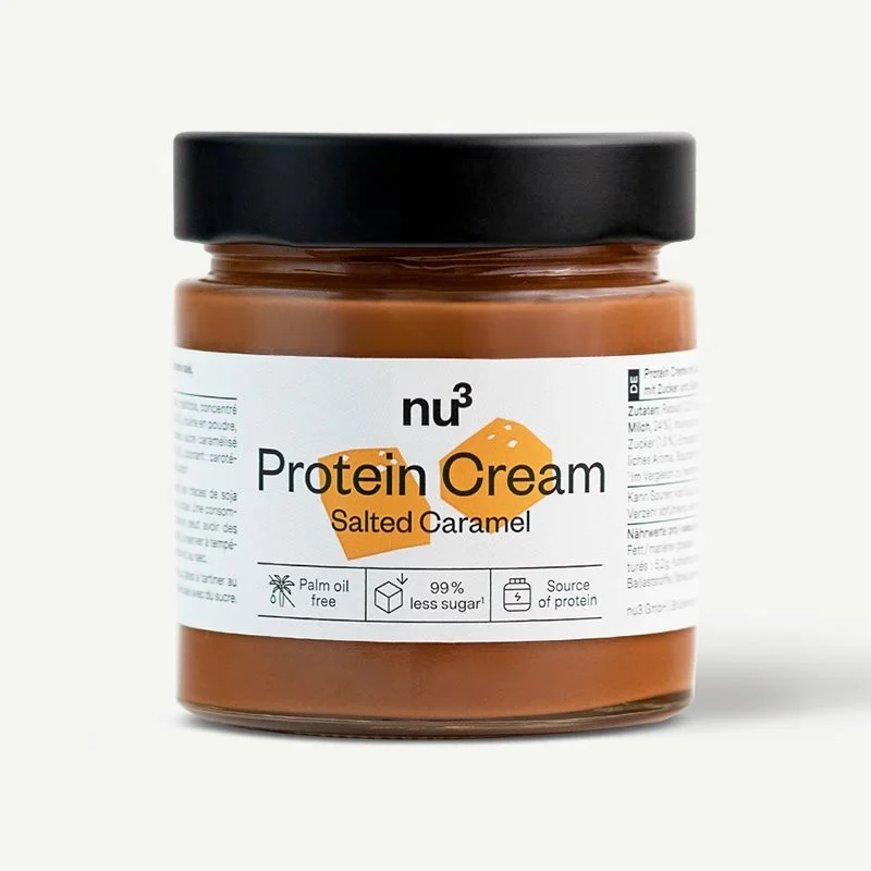 NU3 Crema Proteica Caramello Salato Barattolo 200g