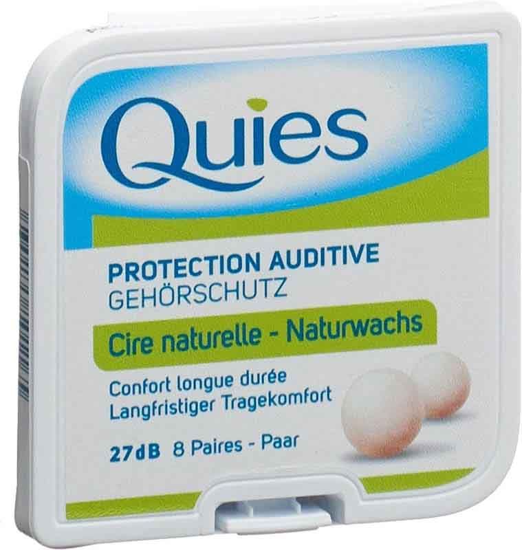 Perline antirumore a cera Quies 16 pezzi