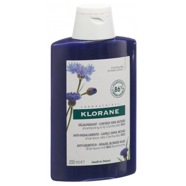 Shampoo biologico al fiordaliso Klorane 200ml
