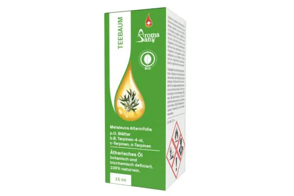 Aromasan Tea Tree etere/olio in confezione bio 15ml