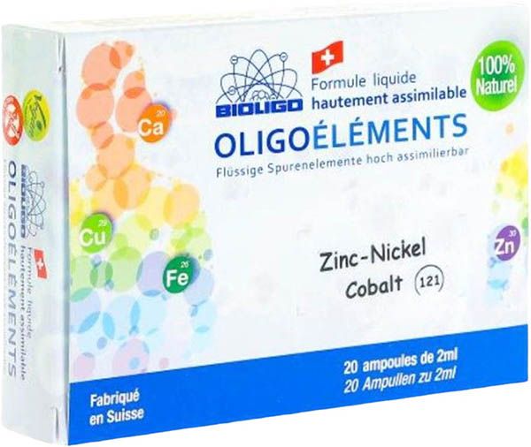 BIOLIGO Zinco nichel cobalto 20 Amp 2ml
