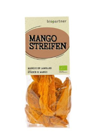 BIO PARTNER Strisce di mango Btl 125g