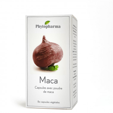 Phytopharma Maca capsule 409 mg a base di erbe 80 pezzi
