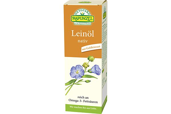 Olio di semi di lino Rapunzel nativo Oxyguard 250ml
