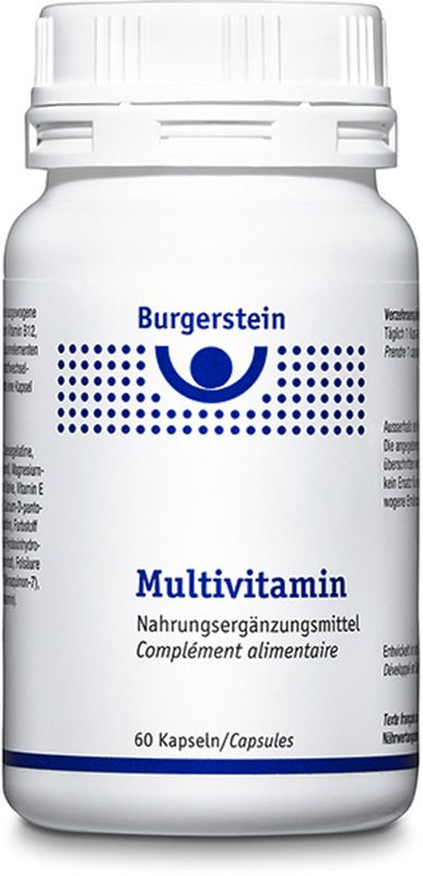 BURGERSTEIN Capsule Multivitaminiche 60 Capsule