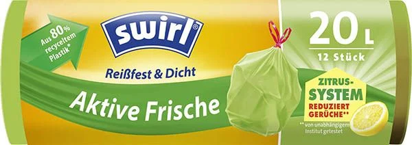 Fodere per bidoni Swirl Active Freshness 20l 12 pezzi