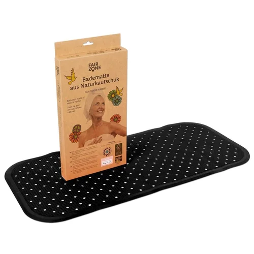 Tappeto da bagno FAIR ZONE 76 x 34 cm nero