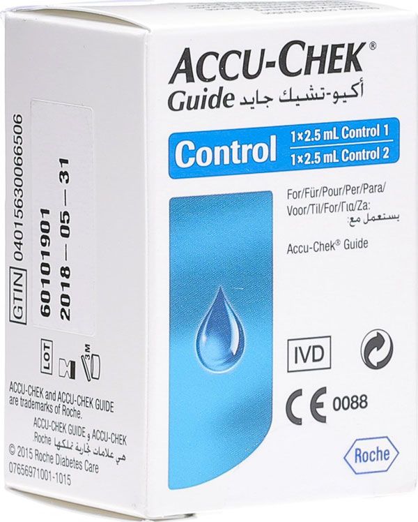 Controllo guida Accu-Chek 2 x 2,5 ml
