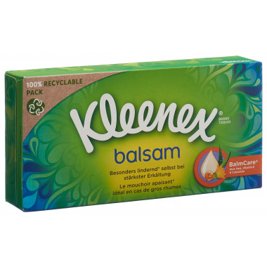 Fazzoletti Kleenex Balsam Confezione da 56 pezzi
