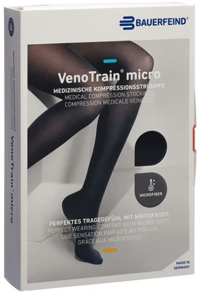 Bauerfeind VT MICRO ATU KKL2 S p/s punta chiusa nero