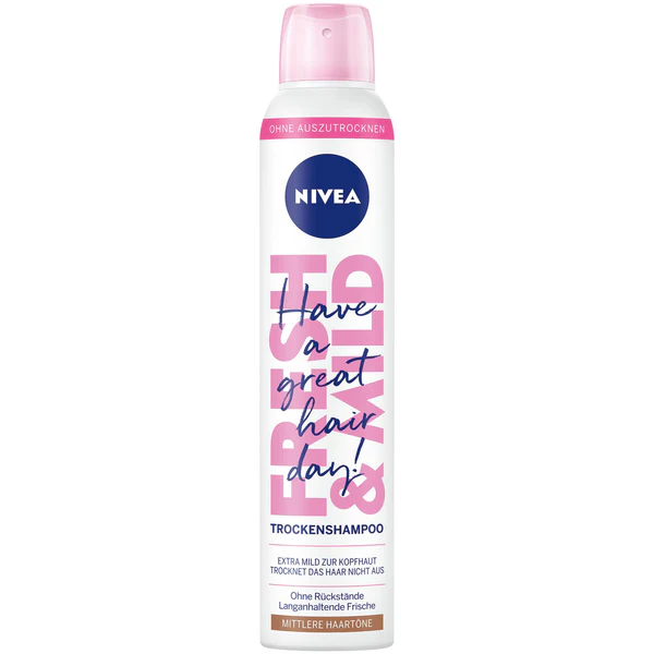 NIVEA Fresh&Mild Dry Shampoo Mitt Olio per capelli 200ml