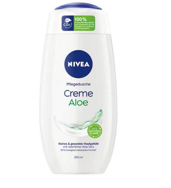 Nivea Care Crema Doccia Aloe nuova 250ml