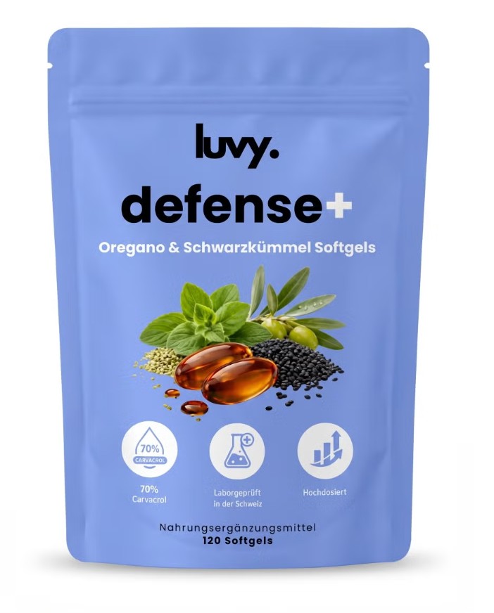 LUVY defense+ Weichkaps Btl 120 Stück
