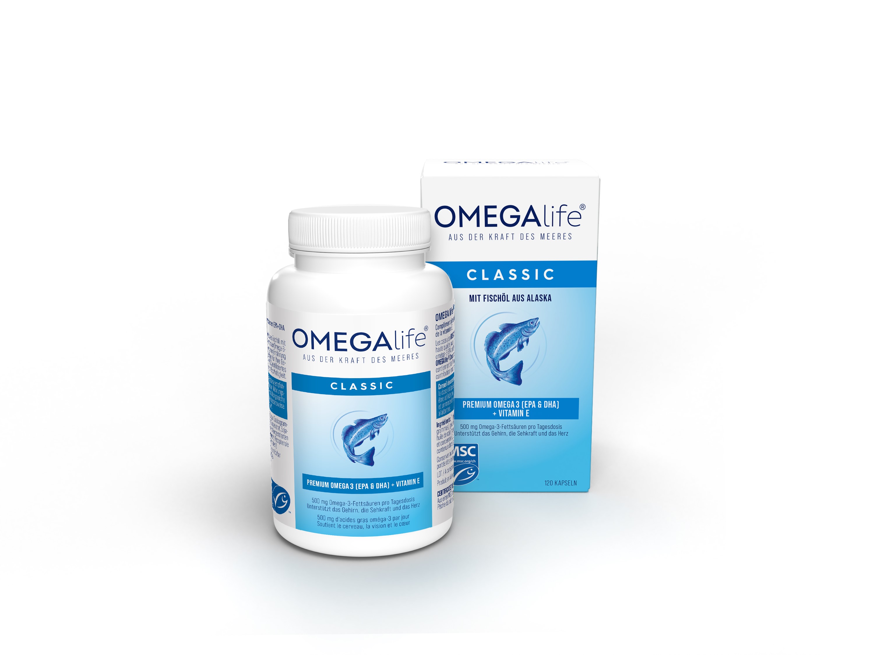 OMEGA-life® Classic Capsule 500mg 120 Capsule