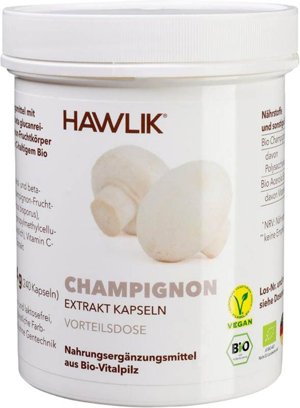 Capsule di estratto di fungo HAWLIK 240 Capsule