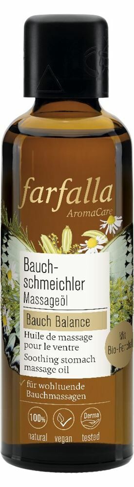 FARFALLA Olio da massaggio lenitivo per il pancino Tester 75ml