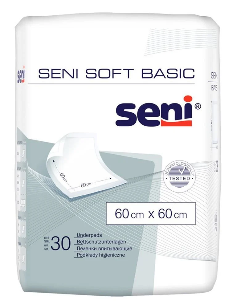 Sottomano Seni Soft Basic 60x60cm 30 pezzi