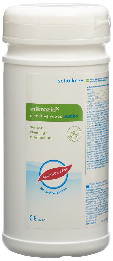 MIKROZID Salviette sensibili Jumbo (n) Ds 200 pezzi